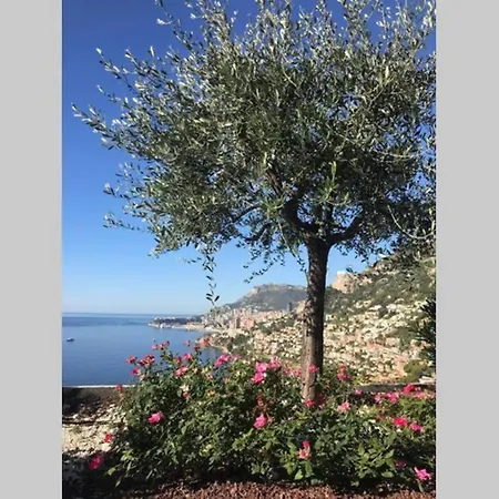 아파트 Sara Magnifico Trilocale Vista Mare E Monaco 로퀴에브륀캡마르탱